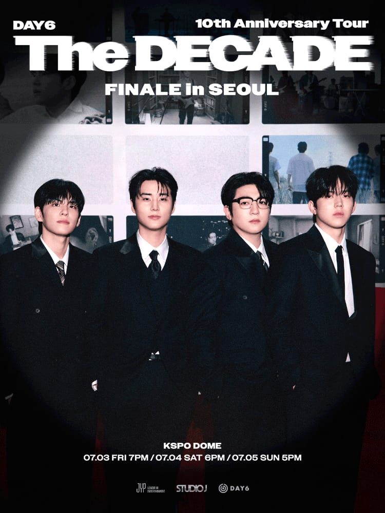 (CLOSED)DAY6 10th Anniversary Tour〈The DECADE〉FINALE in SEOUL