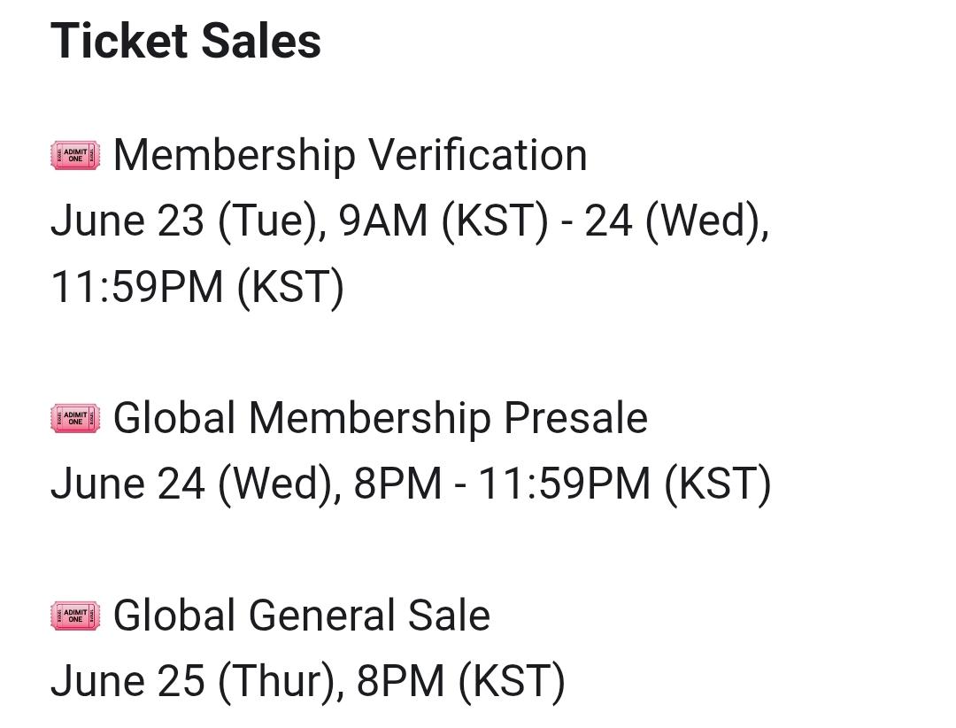 (additional LIMITED )Ticket War Service BIGBANG 2026 WORLD TOUR IN GOYANG