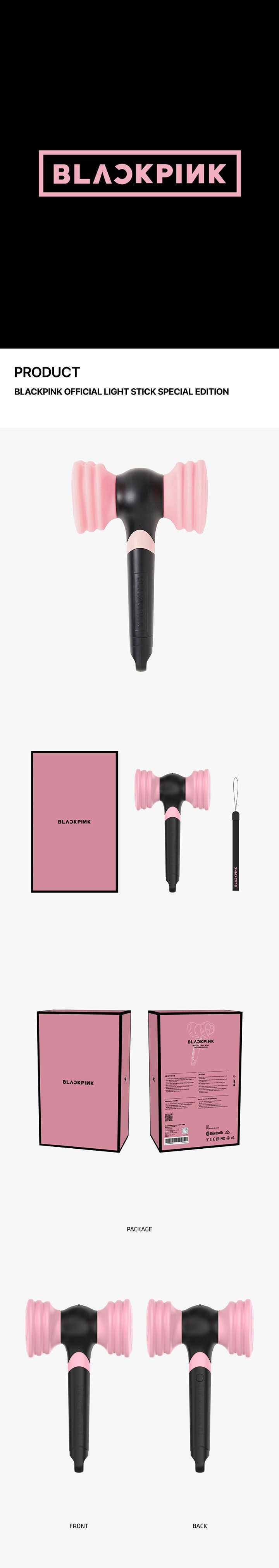 (PO EXCLUSIVE) BLACKPINK OFFICIAL LIGHT STICK SPECIAL EDITION